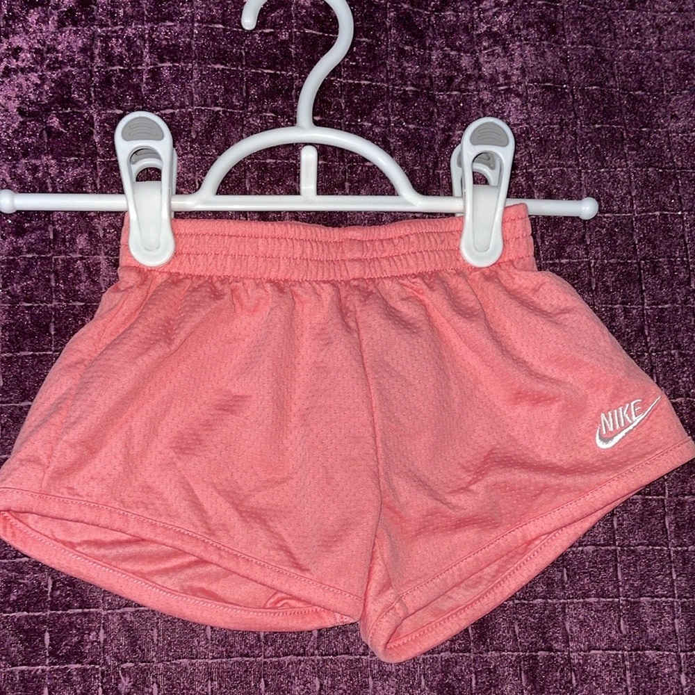 Nike Orange colour athletic shorts soft like new size 2T